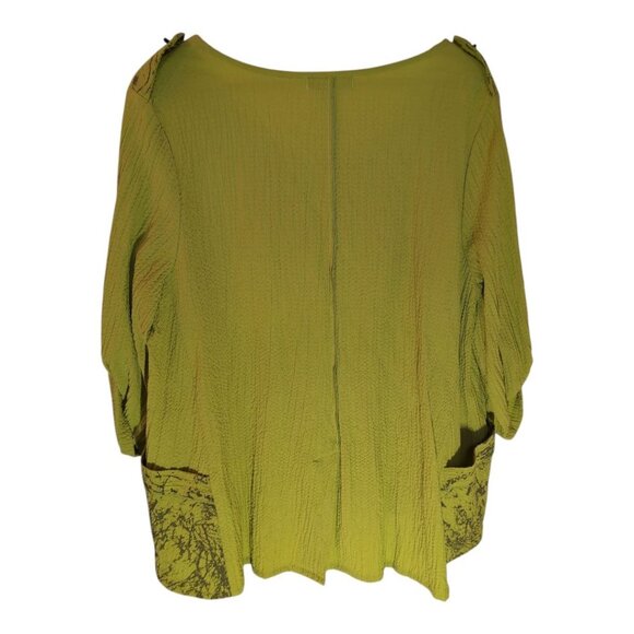 Moonlight Lagenlook Maxi Skirt Tunic Set Boho Art to Wear Oversize Womens Large - Picture 4 of 13